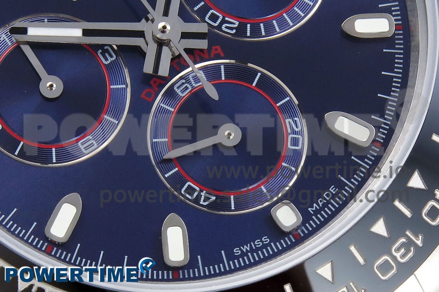 Daytona 116519 SS OMF Best Edition Blue Dial on Oysterflex Strap A7750 (Slim Movement) - Image 5
