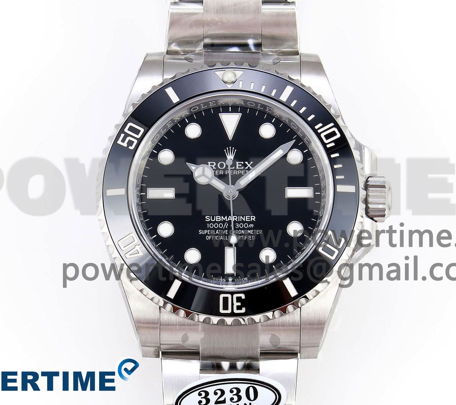 SUBMARINER 41MM 124060 NO DATE 904L STEEL CLEAN 1:1 BEST EDITION VR3230
