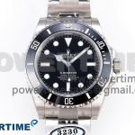 SUBMARINER 41MM 124060 NO DATE 904L STEEL CLEAN 1:1 BEST EDITION VR3230