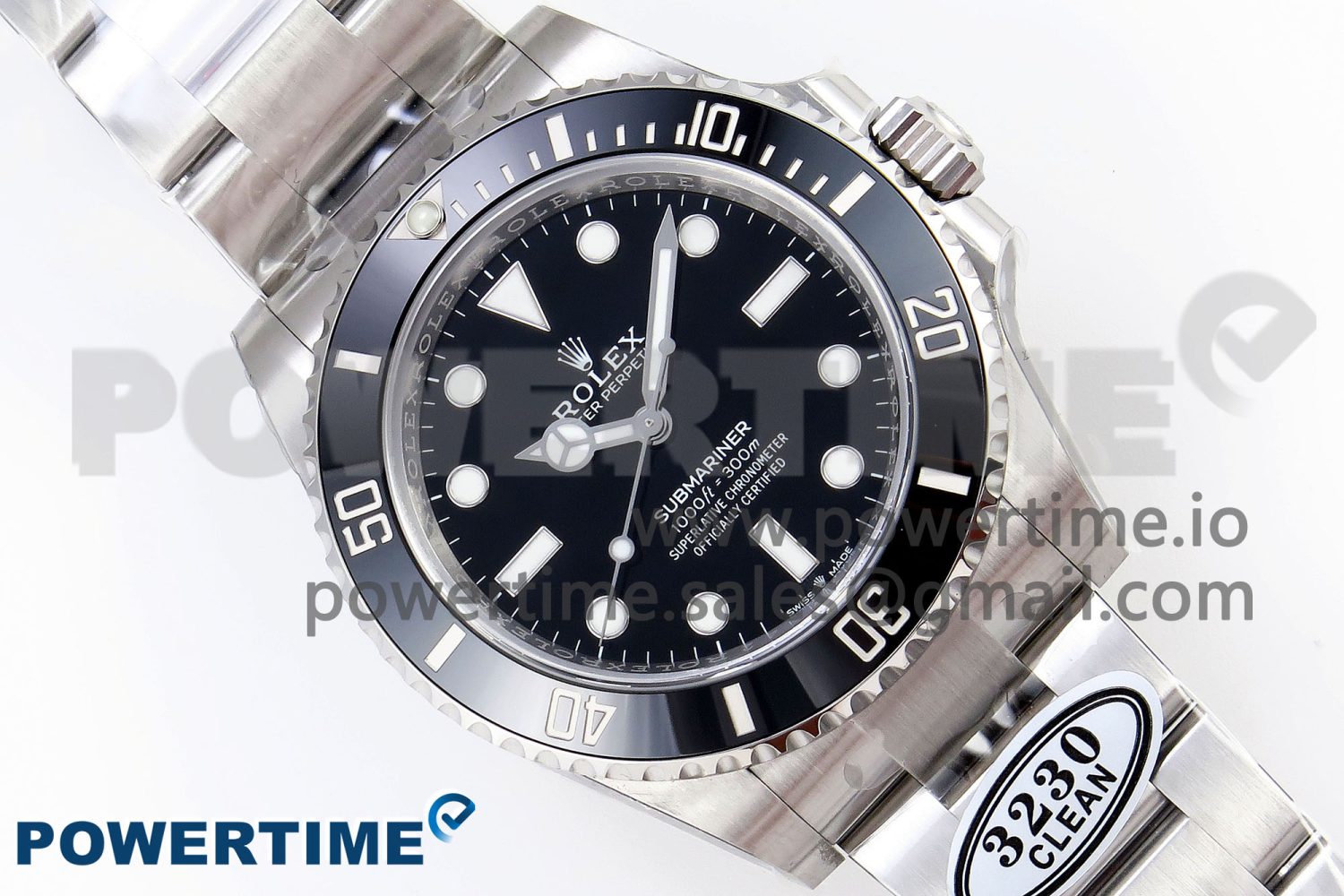 SUBMARINER 41MM 124060 NO DATE 904L STEEL CLEAN 1:1 BEST EDITION VR3230 - Image 3