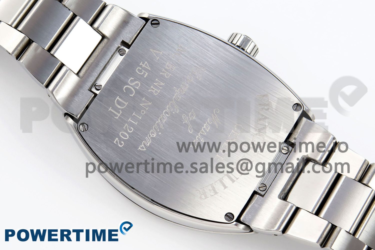 #FR2NCK Muller Vanguard SS ABF Best Edition White Dial on SS Bracelet A2824 - Image 8
