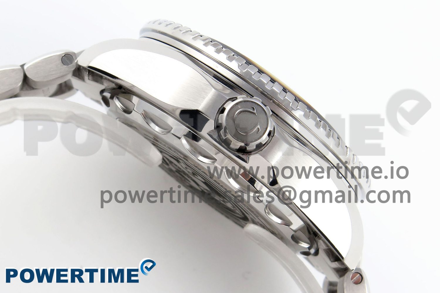 Seamaster 6000M Ultra Deep SS TF 1:1 Best Edition Blue Dial Black Ceramic Bezel on SS Bracelet A2824 - Image 6