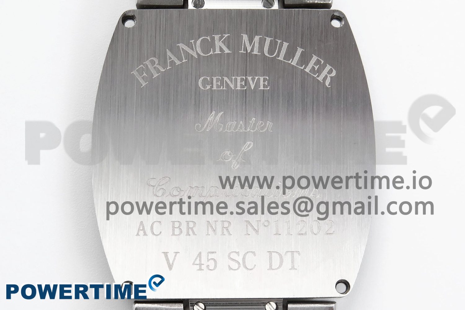 #FR2NCK Muller Vanguard SS ABF Best Edition White Dial on SS Bracelet A2824 - Image 11