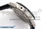 PAM1096 W LUMINOR GMT 42MM TITANIUM VSF 1:1 BEST EDITION BLACK DIAL ON BLACK LEATHER STRAP P.9011 SUPER CLONE - Image 6