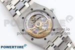 ROYAL OAK 39MM 15202 SS IPF 1:1 BEST EDITION BLUE TEXTURED DIAL ON SS BRACELET A2121 - Image 9