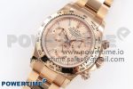 Daytona 116505 RG OMF Best Edition RG Crystal Dial on RG Bracelet A7750 (Slim Movement) - Image 2