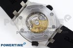 ROYAL OAK OFFSHORE DIVER 15710 IPF 1:1 BEST EDITION WHITE DIAL ON BLACK RUBBER STRAP SA3120 SUPER CLONE - Image 8