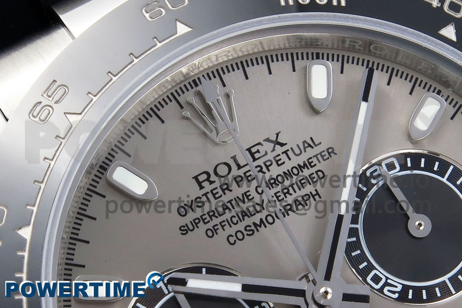 Daytona 116519 SS OMF Best Edition Gray/Black Dial on Oysterflex Strap A7750 (Slim Movement) - Image 4