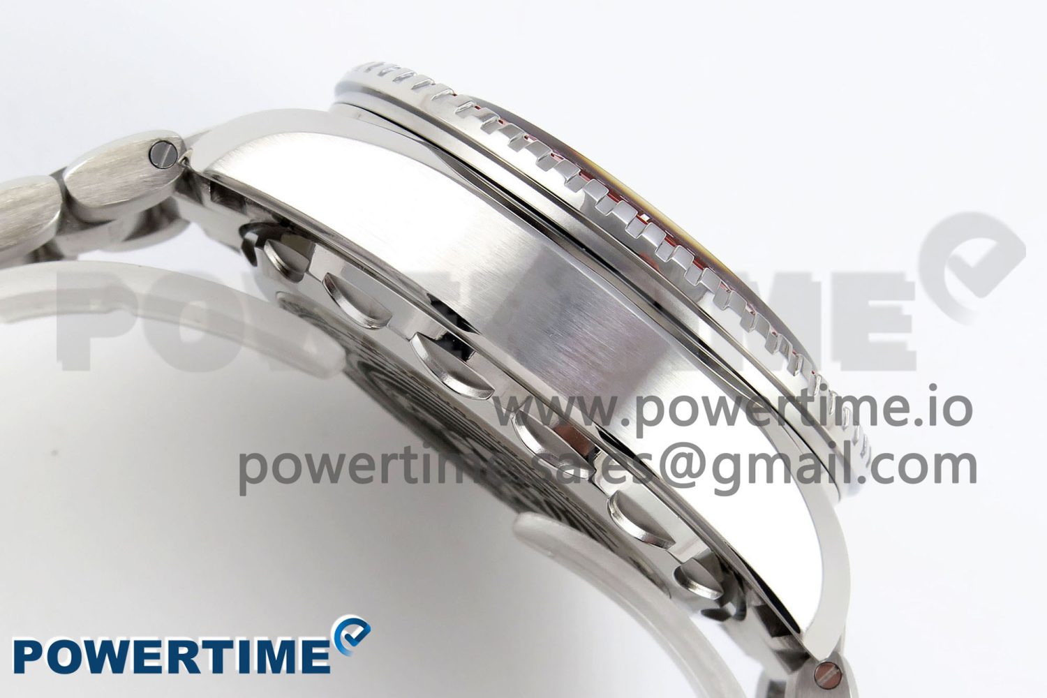 Seamaster 6000M Ultra Deep SS TF 1:1 Best Edition Gray Dial Orange Ceramic Bezel on SS Bracelet A2824 - Image 7