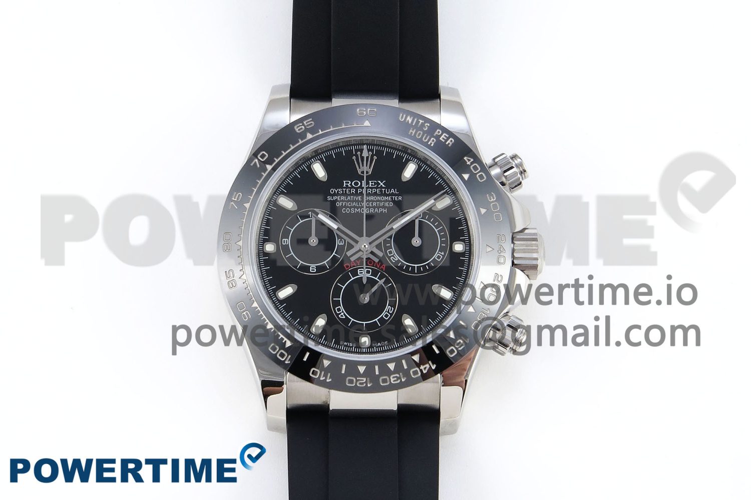 Daytona 116519 SS OMF Best Edition Black Dial on Oysterflex Strap A7750 (Slim Movement) - Image 1