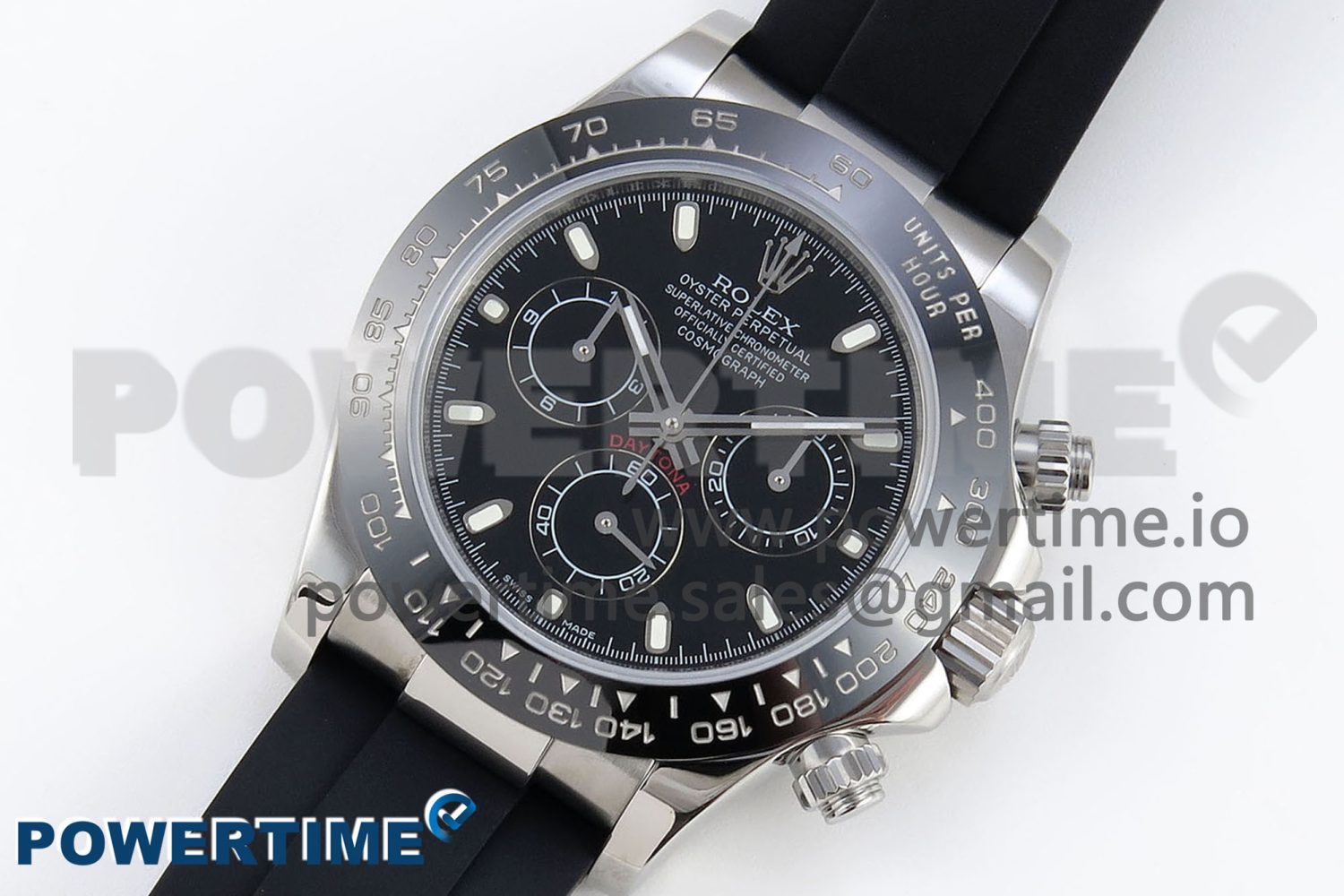 Daytona 116519 SS OMF Best Edition Black Dial on Oysterflex Strap A7750 (Slim Movement) - Image 2