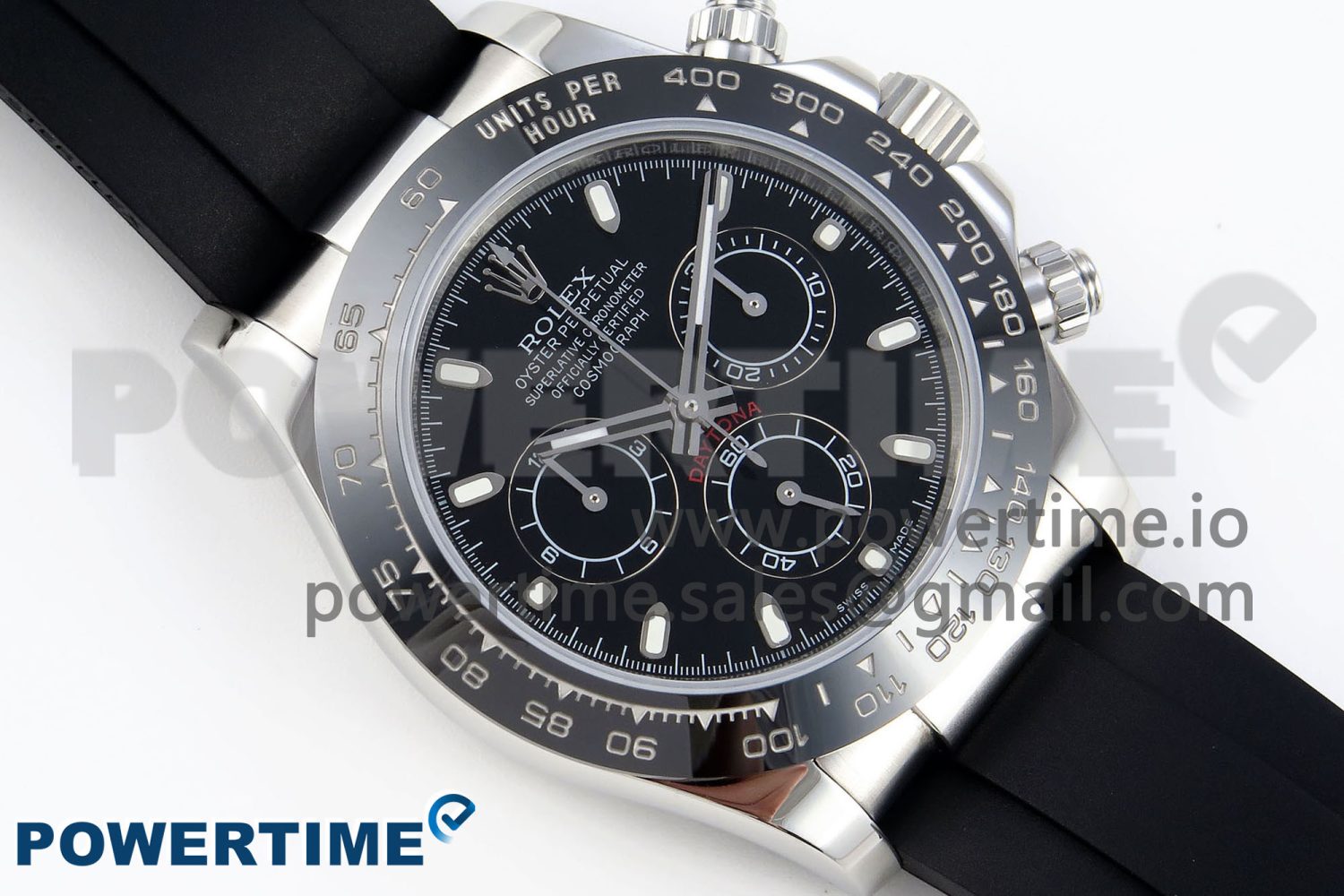 Daytona 116519 SS OMF Best Edition Black Dial on Oysterflex Strap A7750 (Slim Movement) - Image 3