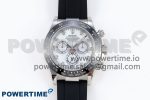 Daytona 116519 SS OMF Best Edition White MOP Diamonds Dial on Oysterflex Strap A7750 (Slim Movement)