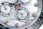 Daytona 116519 SS OMF Best Edition White MOP Diamonds Dial on Oysterflex Strap A7750 (Slim Movement) - Image 5