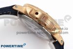 PAM1074 W BRONZO VSF 1:1 BEST EDITION BLUE DIAL ON BLUE CALFSKIN STRAP P.900 CLONE - Image 7