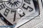 VANGUARD SS BLACK FULL DIAMONDS ABF BEST EDITION DIAMONDS BLUE DIAL ON DIAMONDS BRACELET A2824 - Image 5