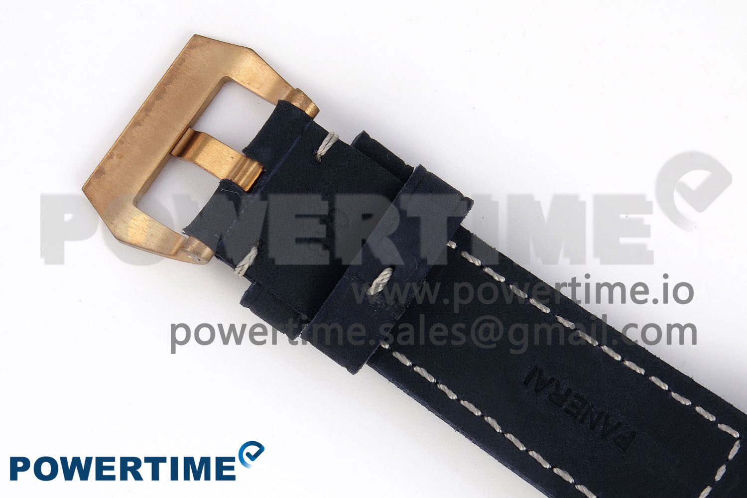 PAM1074 W BRONZO VSF 1:1 BEST EDITION BLUE DIAL ON BLUE CALFSKIN STRAP P.900 CLONE - Image 16