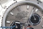 Daytona 116509 SS OMF Best Edition Gray/Black Dial on SS Bracelet A7750 (Slim Movement) - Image 4