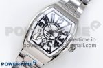 #FR2NCK Muller Vanguard SS ABF Best Edition White Dial on SS Bracelet A2824 - Image 2