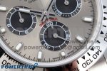 Daytona 116509 SS OMF Best Edition Gray/Black Dial on SS Bracelet A7750 (Slim Movement) - Image 5