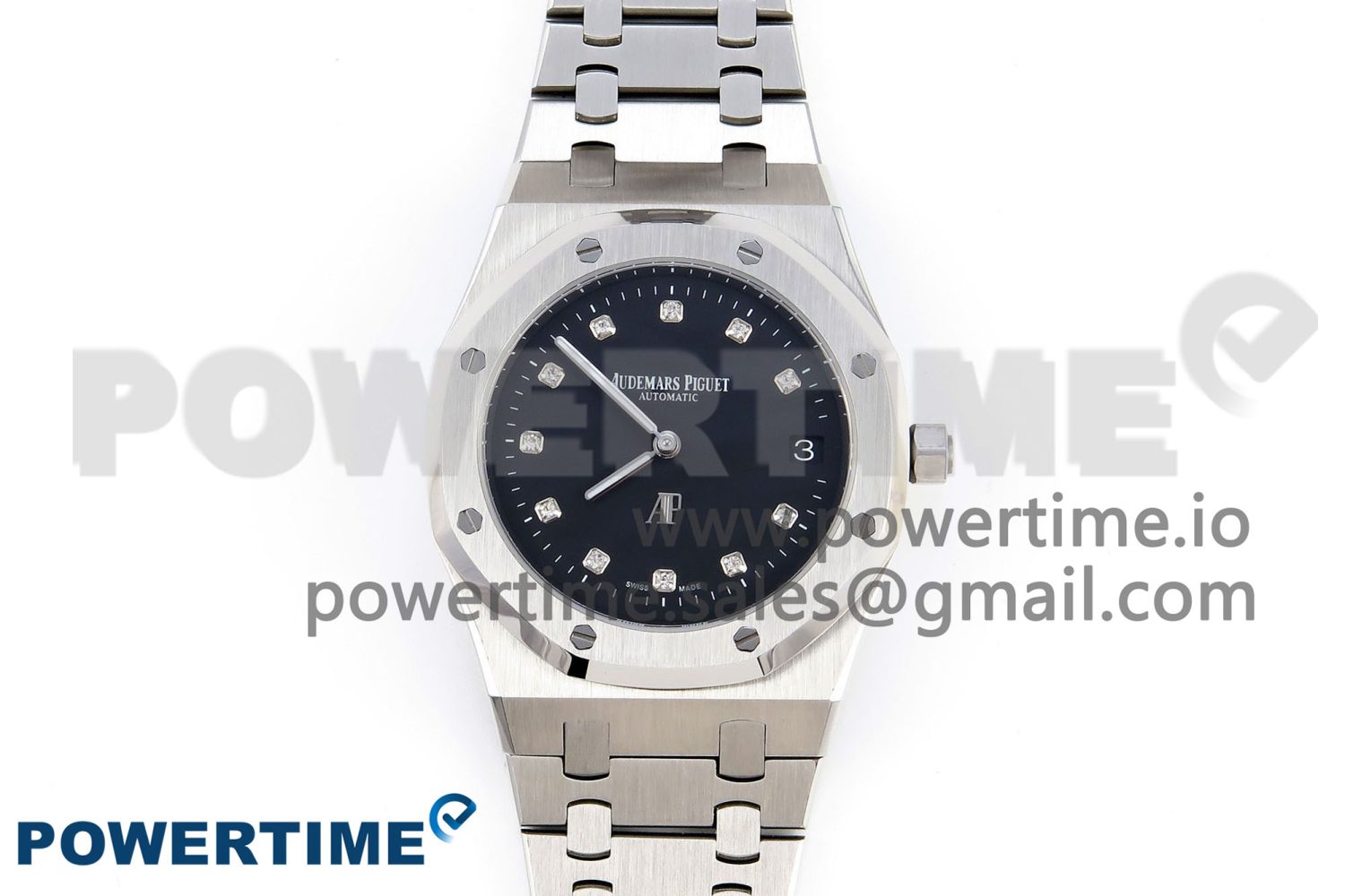 ROYAL OAK 39MM 15202 SS IPF 1:1 BEST EDITION BLACK DIAL ON SS BRACELET A2121 - Image 1
