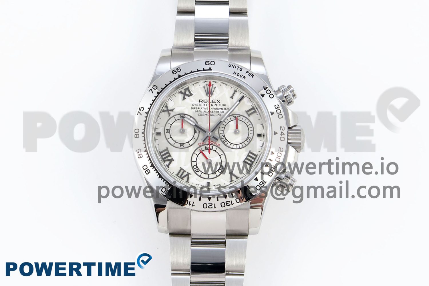Daytona 116509 SS OMF Best Edition Meteorite Dial on SS Bracelet A7750 (Slim Movement) - Image 1