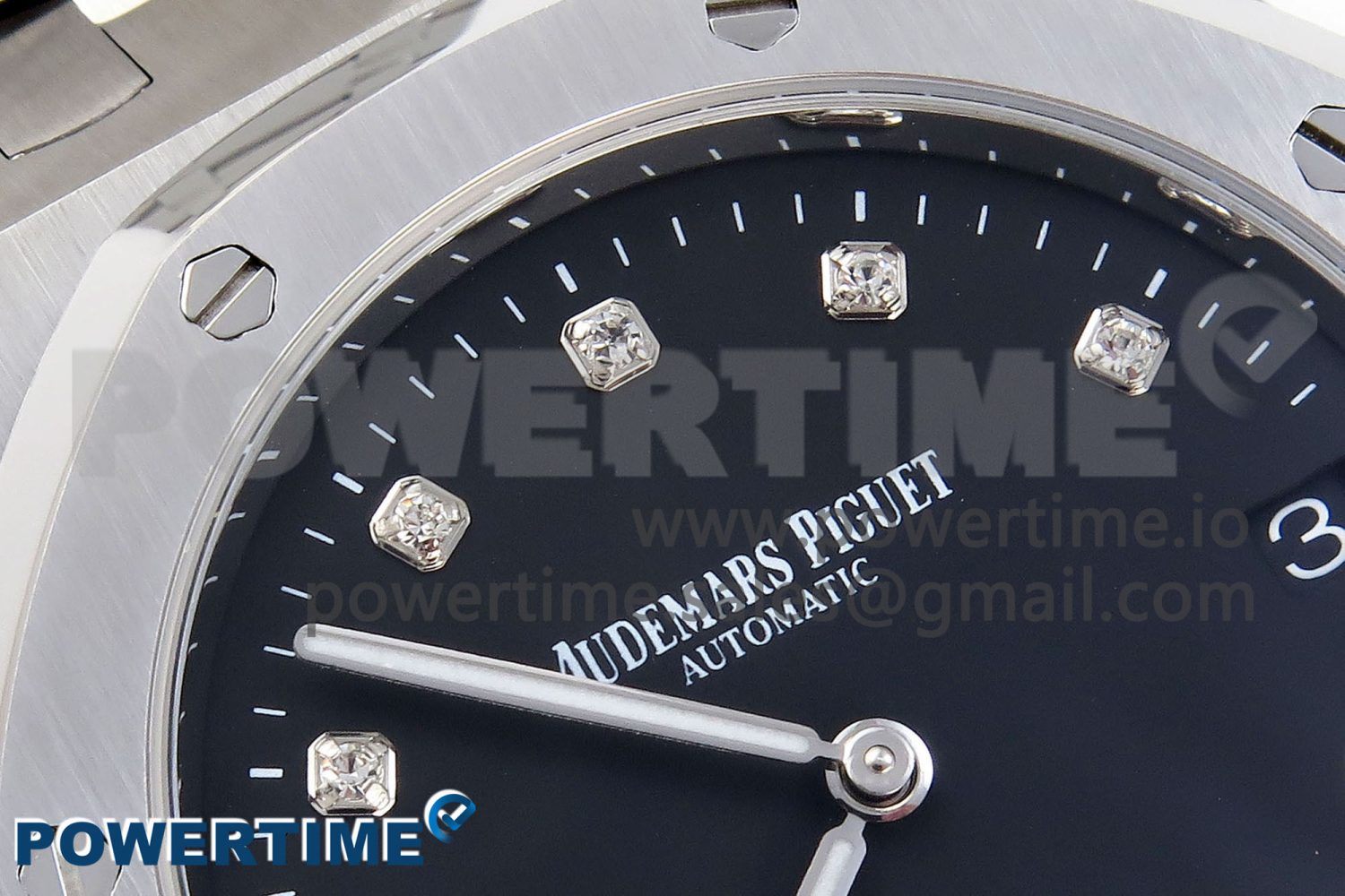 ROYAL OAK 39MM 15202 SS IPF 1:1 BEST EDITION BLACK DIAL ON SS BRACELET A2121 - Image 4