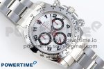 Daytona 116509 SS OMF Best Edition Silver Numeral Dial on SS Bracelet A7750 (Slim Movement) - Image 3