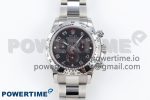 Daytona 116509 SS OMF Best Edition Black Numeral Dial on SS Bracelet A7750 (Slim Movement)