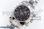 Daytona 116509 SS OMF Best Edition Black Numeral Dial on SS Bracelet A7750 (Slim Movement) - Image 2