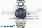 ROYAL OAK 39MM 15202 SS IPF 1:1 BEST EDITION BLUE TEXTURED DIAL ON SS BRACELET A2121