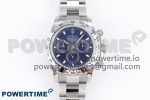 Daytona 116509 SS OMF Best Edition Blue Stick Dial on SS Bracelet A7750 (Slim Movement)