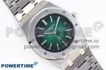 ROYAL OAK 39MM 15202 SS IPF 1:1 BEST EDITION GREEN/BLACK DIAL ON SS BRACELET A2121 - Image 3