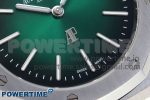ROYAL OAK 39MM 15202 SS IPF 1:1 BEST EDITION GREEN/BLACK DIAL ON SS BRACELET A2121 - Image 5