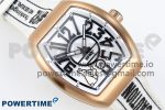 #FR2NCK Muller Vanguard RG ABF Best Edition White Dial on White Rubber Strap A2824 - Image 3