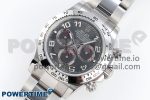 Daytona 116509 SS OMF Best Edition Gray Numeral Dial on SS Bracelet A7750 (Slim Movement) - Image 2