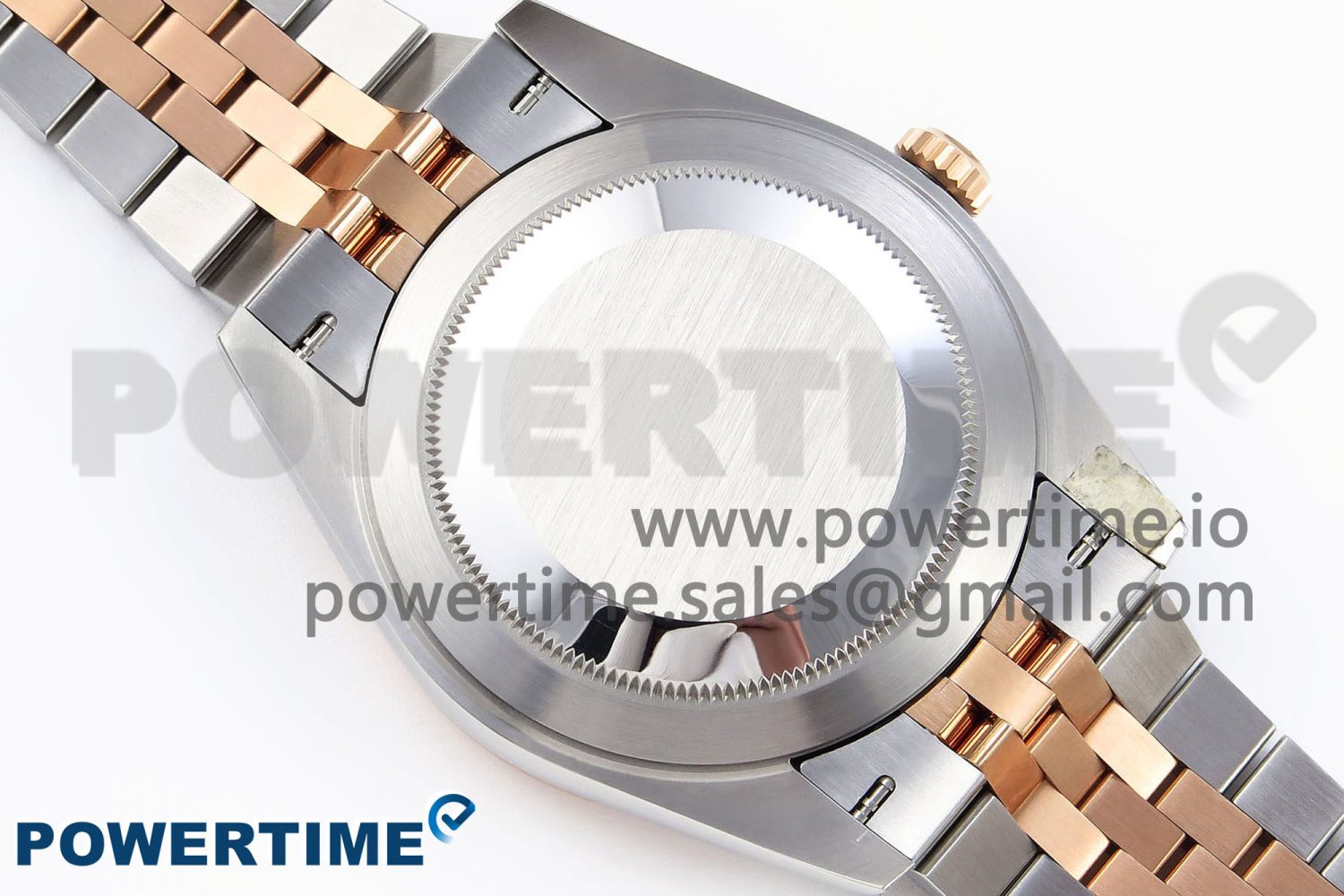 DATEJUST 41 126331 VSF 1:1 BEST EDITION 904L STEEL GRAY TEXTURED DIAL ON SS/RG JUBILEE BRACELET VS3235 - Image 8