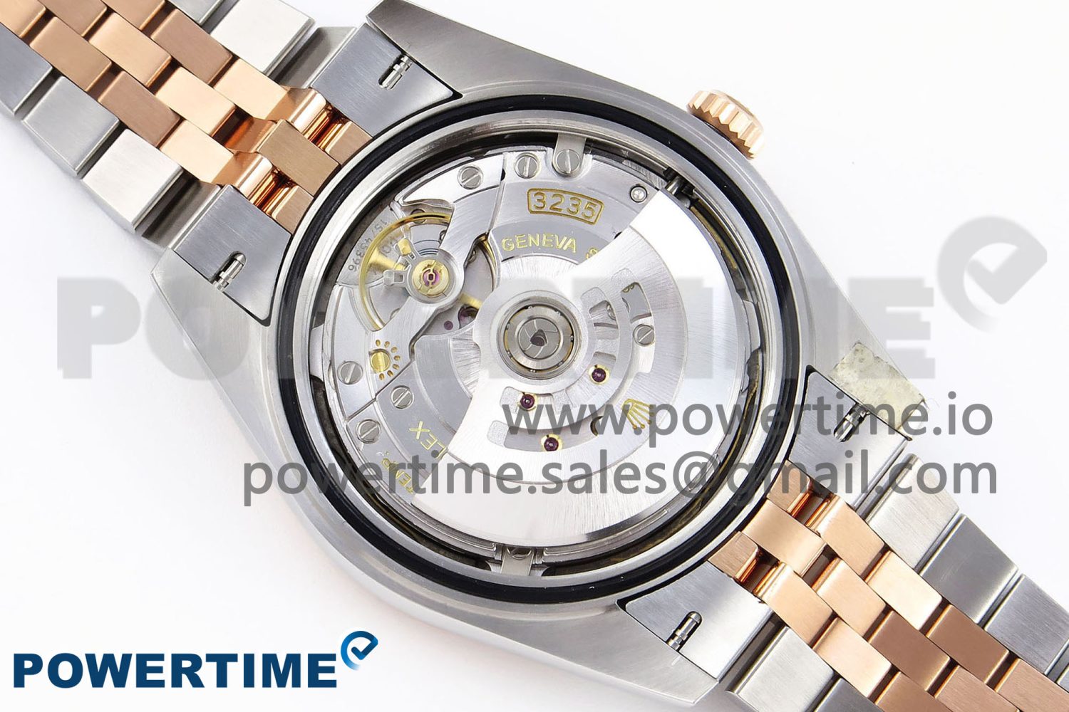 DATEJUST 41 126331 VSF 1:1 BEST EDITION 904L STEEL GRAY TEXTURED DIAL ON SS/RG JUBILEE BRACELET VS3235 - Image 9