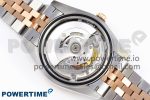 DATEJUST 41 126331 VSF 1:1 BEST EDITION 904L STEEL GRAY TEXTURED DIAL ON SS/RG JUBILEE BRACELET VS3235 - Image 10