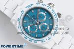 Daytona AET White Ceramic Case and Bracelet Tiffany Blue Dial Noob Best Edition SA4130 - Image 3