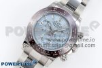 Daytona 116506 SS OMF Best Edition Ice Blue Crystal Dial on SS Bracelet A7750 (Slim Movement) - Image 2