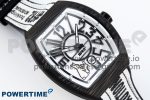 #FR2NCK Muller Vanguard Carbon ABF Best Edition White Dial on Black Rubber Strap A2824 - Image 3