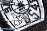 #FR2NCK Muller Vanguard Carbon ABF Best Edition White Dial on Black Rubber Strap A2824 - Image 5