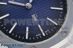 ROYAL OAK 39MM 15202 SS IPF 1:1 BEST EDITION BLUE/BLACK TEXTURED DIAL ON SS BRACELET A2121 - Image 5