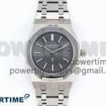 ROYAL OAK 39MM 15202 SS IPF 1:1 BEST EDITION GRAY TEXTURED DIAL ON SS BRACELET A2121