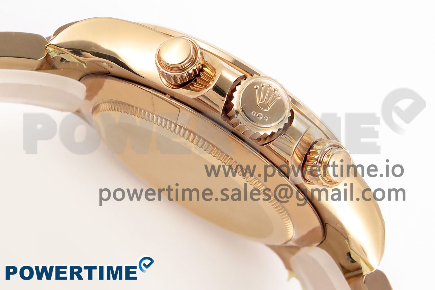 Daytona 116505 Clean 1:1 Best Edition RG Dial Crystal Markers on RG Bracelet SA4130 V2 - Image 6