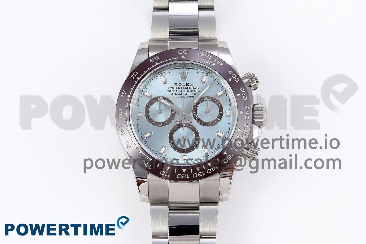DAYTONA 116506 APSF 1:1 BEST EDITION ICE BLUE DIAL ON SS BRACELET SH4130 - Image 1