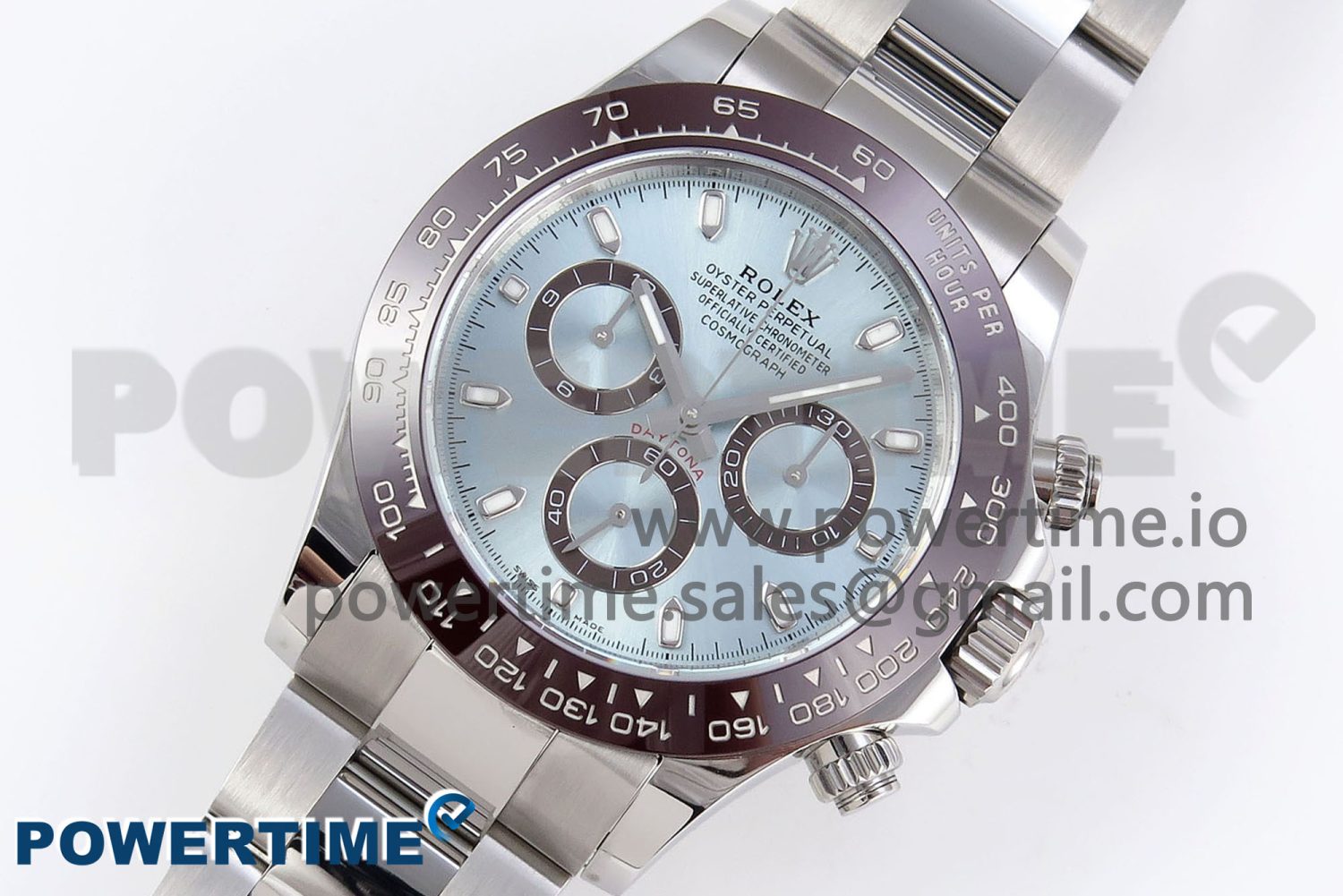 DAYTONA 116506 APSF 1:1 BEST EDITION ICE BLUE DIAL ON SS BRACELET SH4130 - Image 2