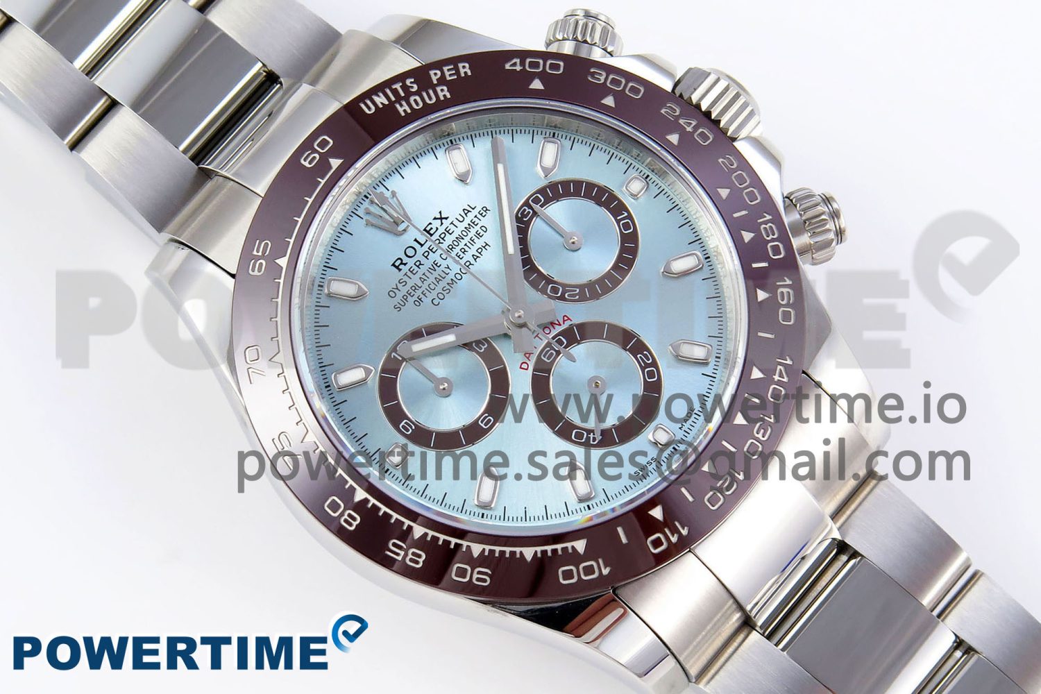 DAYTONA 116506 APSF 1:1 BEST EDITION ICE BLUE DIAL ON SS BRACELET SH4130 - Image 3