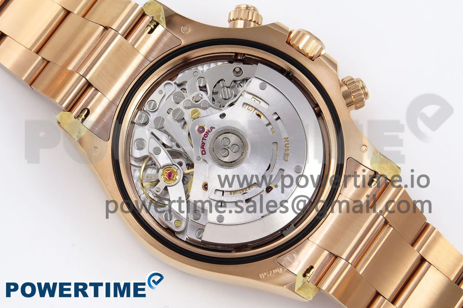 Daytona 116505 Clean 1:1 Best Edition RG Dial Crystal Markers on RG Bracelet SA4130 V2 - Image 11